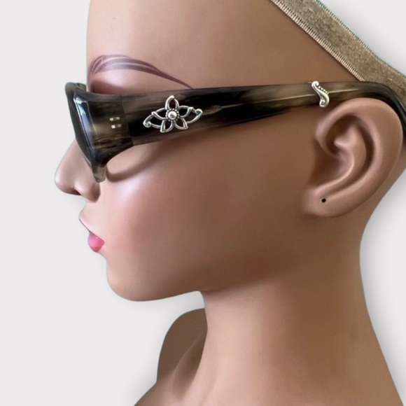 Brighton Rio Readers Sunglass Brown Tortoise Handmade Frames - Picture 3 of 11